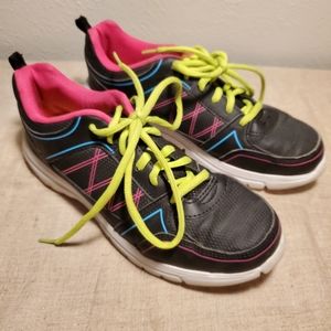 4 for $10 Black and Neon Sneakers